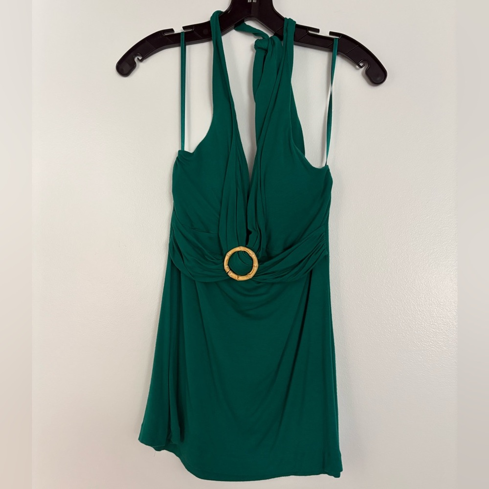 Banana Republic Green Halter Size:M